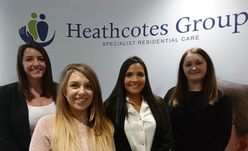 (L-R: Billie Elliott - Commissioning Apprentice, Nicola Yates - Commissioning Manager, Natalia Lysiuk - Head of Commissioning, Rebecca Wright - Commissioning Manager)